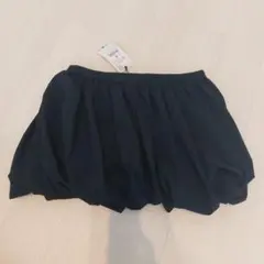 新品未使用タグ付きZARA ネイビーフレアバルーンスカートM
