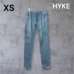 美品良品 HYKE ハイク 27インチ ジーパン シンプル ライトブルー 通年のサムネイル
