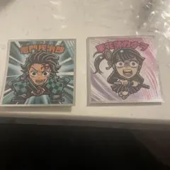 ビックリマンシール 炭治郎とカナオ 2枚セット