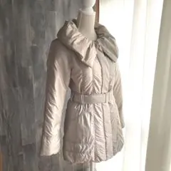 BOSCH 軽量ダウンジャケット コート クリーニング済み グレージュ