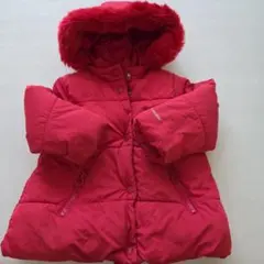 Zara Baby Girl 赤いダウンコート 18-24ヶ月 92cm相当
