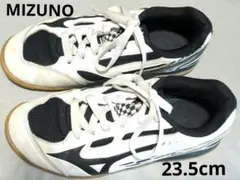 Mizuno 　23.5cm　卓球シューズ 　クロスマッチソード黒/白