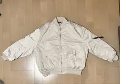 ベージュ MA-1 フライトジャケット