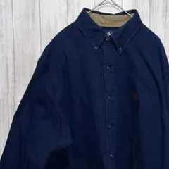 【美品・人気・定番】ラルフローレン 長袖 シャツ CLASSIC FIT L