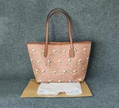 美品✨COACH スヌーピー コーチシグネチャーコレク ショントートバッグ