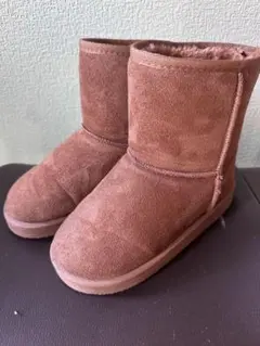 ブラウン スエード ブーツ