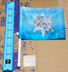 チップ　デール　フラッグ　ディズニーシー　25周年