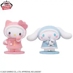 フラッフィーパフィー ハローキティ＆シナモロール フィギュアセット