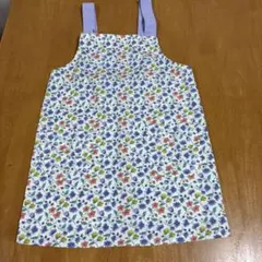メルカリ便♡花柄＆水玉（ドット）　エプロン♡昭和レトロ♡デニプロン♡日本製 水玉模様エプロンとバンダナセット - メルカリ