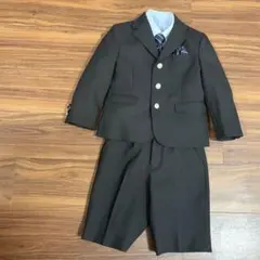 超美品　キャット　フォーマルスーツ　５点セット　１１０　男の子　金ボタン