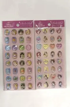 ディズニープリンセス　ストーンシール　Seria