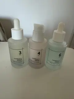 numbuzin ナンバーズイン 美容液 3・4・6 セット｜残量たっぷり