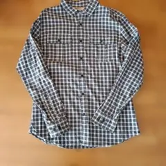 BANANA REPUBLIC チェック柄長袖シャツ L