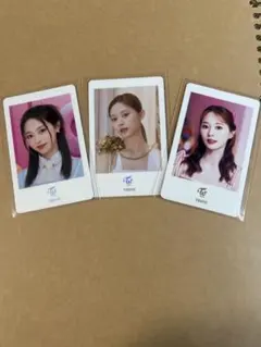 TWICE ツウィ トレカ 3枚セット