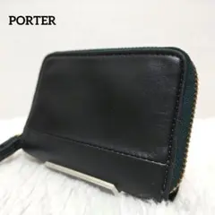 PORTER ポーター ワイズ コイン ＆ パスケース 吉田カバン 定期入れ 黒