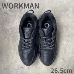 WORKMAN ワークマン sneaker スニーカー ブラック 26.5cm