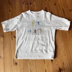 GU セサミストリート コラボ Tシャツ ホワイト 150のサムネイル