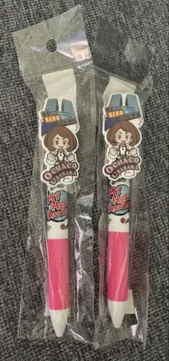 【新品】僕のヒーローアカデミア 麗日お茶子 3色ボールペン 2点セットのサムネイル