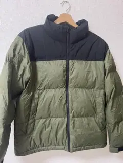 オリーブ ダウンジャケット