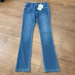 新品タグ付き　アンパサンド スキニーデニム　スパッツ　130