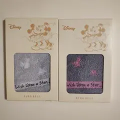 未使用　ディズニー　ハンドタオル　2枚セット　リンベル