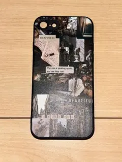 iPhone 7/8用コラージュデザインケース