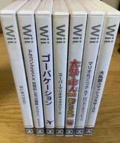 Wii ゲームソフト 7点セット