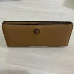 トリーバーチ　ブラウン スリム長財布