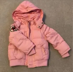 女の子ダウンコート　90