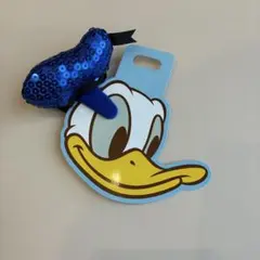 ドナルドダック スパンコール　ヘアアクセサリー　ヘアピン　ヘアクリップ