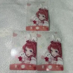 GIGO 学園アイドルマスター　学マス ノベルティクリアカード　花海咲季