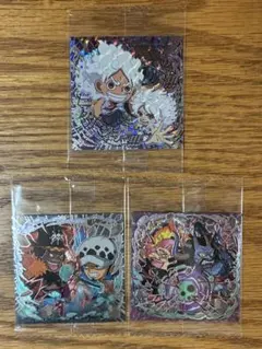 ワンピース 大海賊シールウエハース シール　3枚まとめ売り