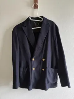 t-jacket ダブルジャケット ネイビー金ボタンのサムネイル