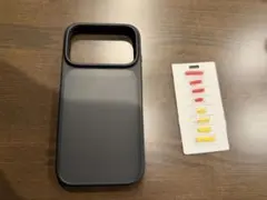 ブラック iPhone用ケース カラーフィルター付き