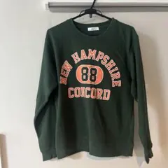 WEGO ダークグリーン トレーナー M