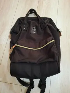 anello ブラックバックパック スモールサイズ