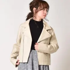 レトロガール　レザージャケット