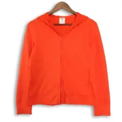 UNIQLO DRYパーカー L オレンジ UVカット