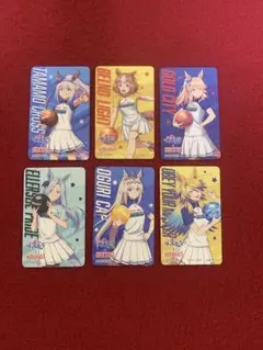 ウマ娘 プリティーダービー ROUND1 コラボカード 6枚セット - メルカリ