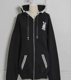 pium×Mezzo Piano ベリエちゃんコットンフリルパーカー　ぴうむ