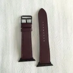 美品 HERMES Apple Watch バンド レザー ボルドー - メルカリ