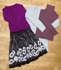 レディース服　コーデ売り　まとめ売り　大人キレイめカジュアル　コーデ