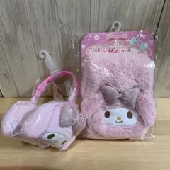 サンリオ マイメロディ もこもこマフラー＆もこもこレシーバー イヤーマフ