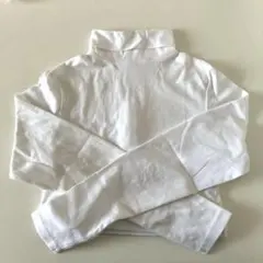 チア　アンダーウェア　ホワイト ハイネック長袖シャツ インナー　120