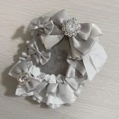 グレー 硬質ケースデコ