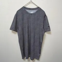 美品　PUMA プーマ　ストライプデザイン　スポーツ　Tシャツ 半袖　M