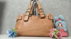 ヴィヴィアンウェストウッド　ビッグ　オーブ　アコード　レザー　ショルダーバッグ