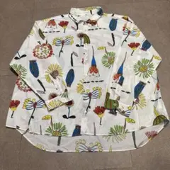 Tsumori chisato Niko and 長袖シャツ　総柄　Lのサムネイル