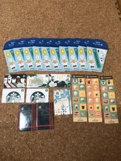 スターバックスカードとステッカーのセット