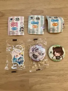 にじさんじ　くら寿司　缶バッジ　めじるしチャーム